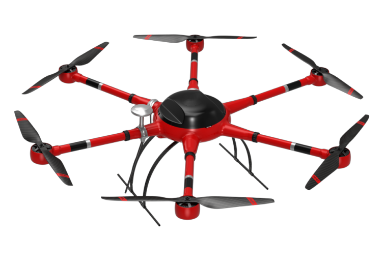 six-rotor drone/六旋翼无人机